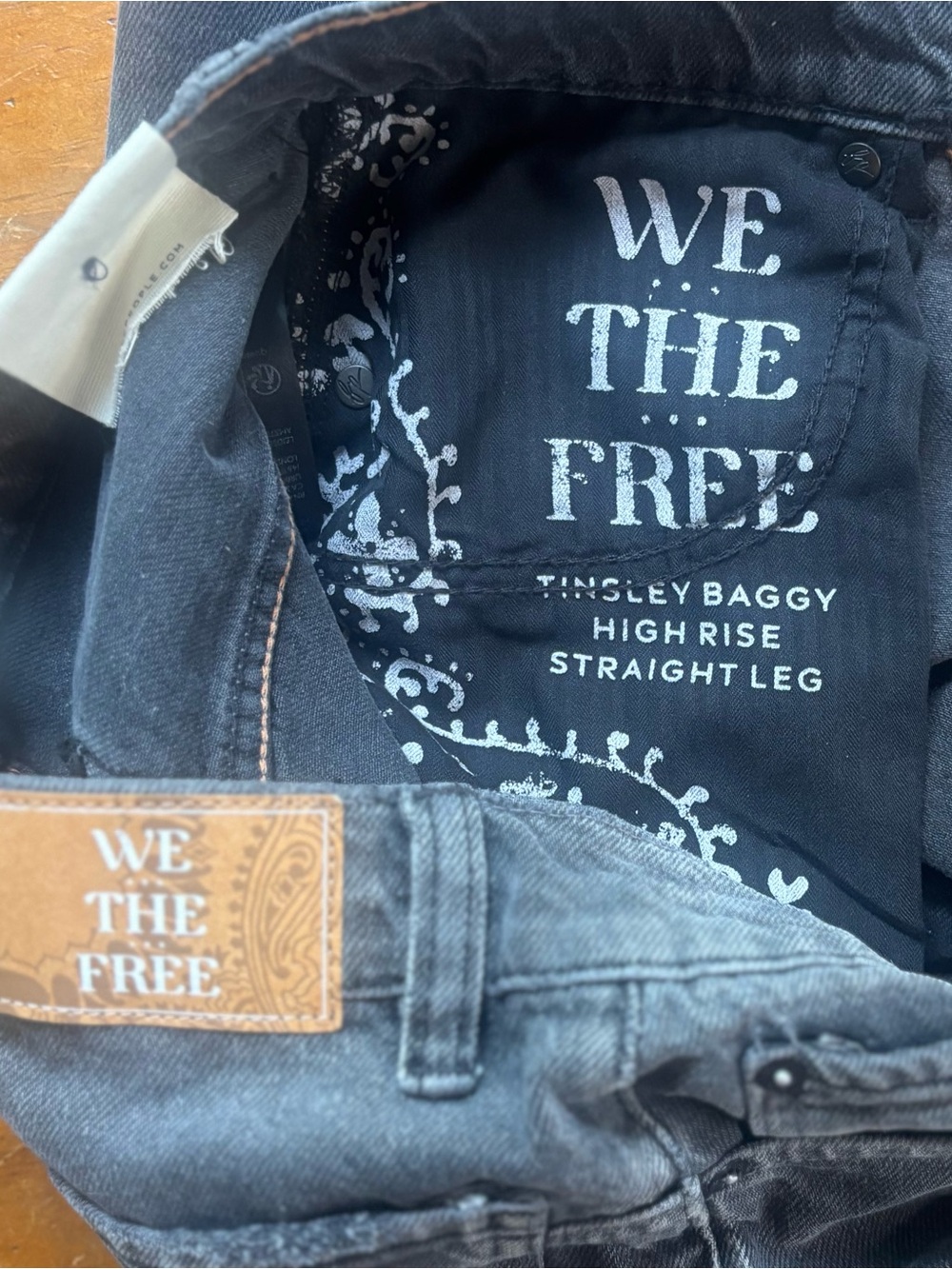 Free People We The Free Tinsley Jeans Size 24 - Picture 5 of 12